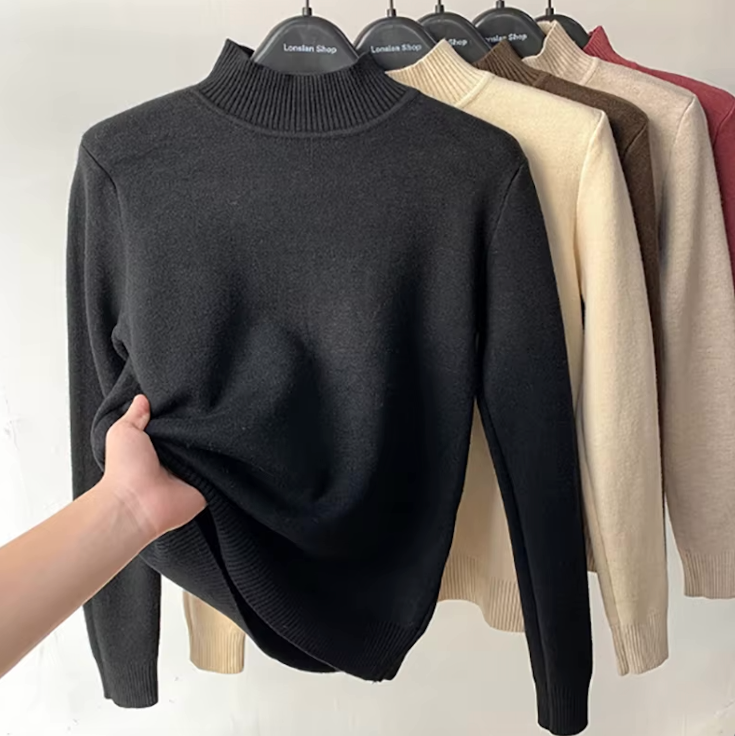 Isolde's Solid Pullover Sweater