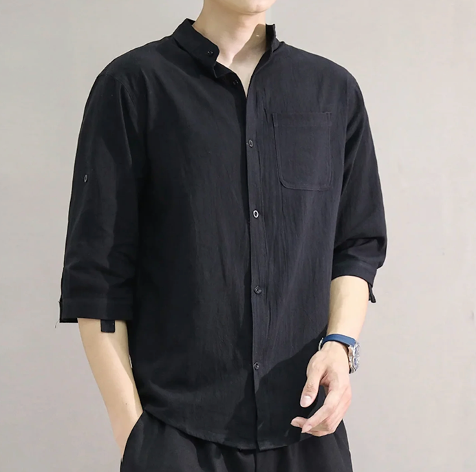 Maxim's Black Shirt