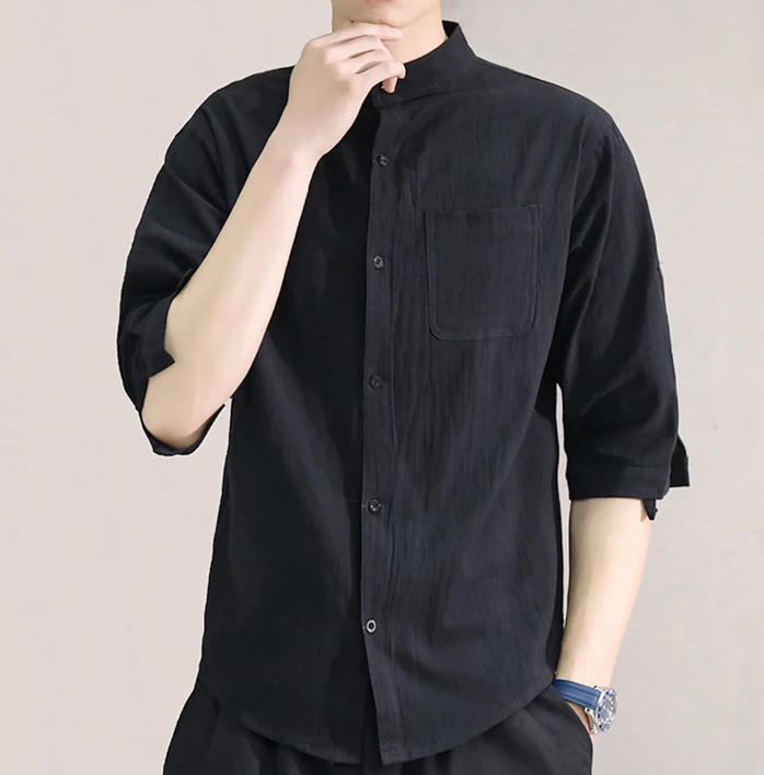 Maxim's Black Shirt
