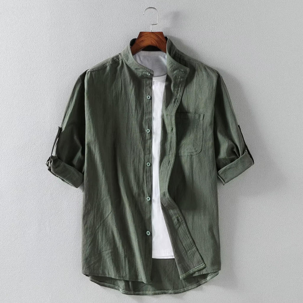Maxim's Army Green  Shirt