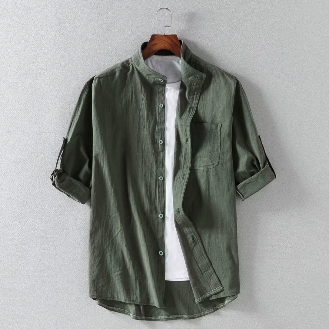 Maxim's Army Green  Shirt