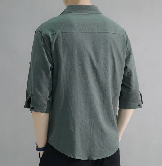 Maxim's Army Green  Shirt