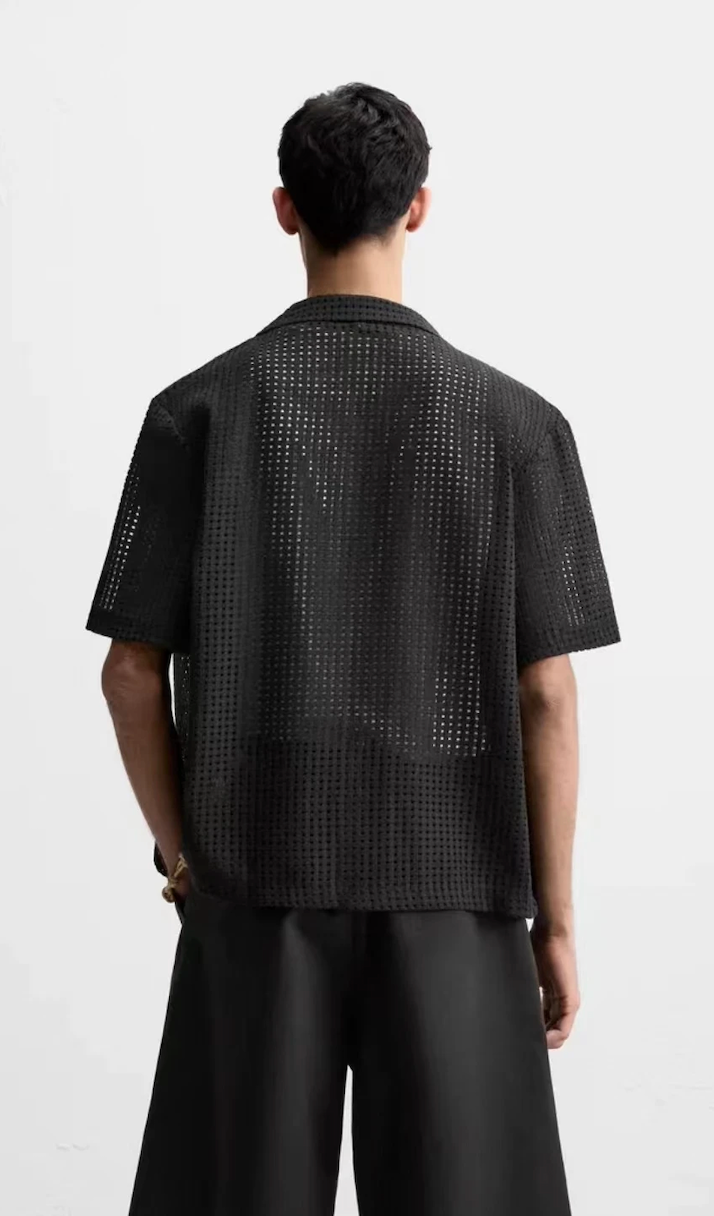Hugo's Black Shirt