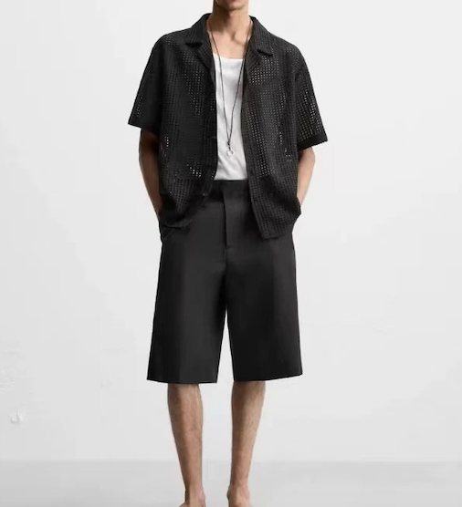 Hugo's Black Shirt