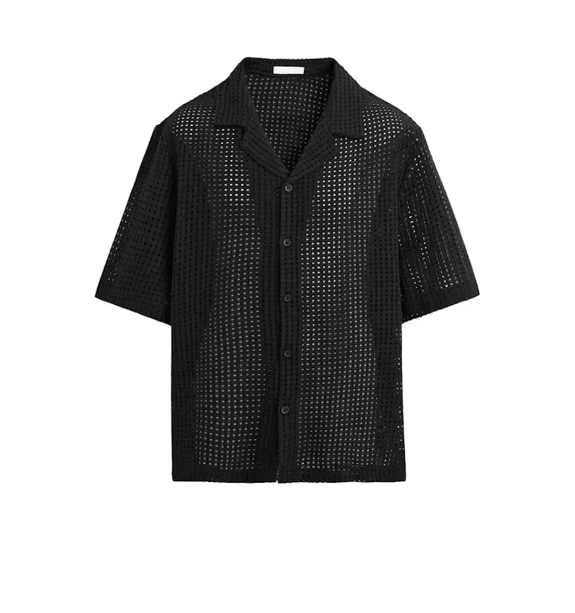 Hugo's Black Shirt