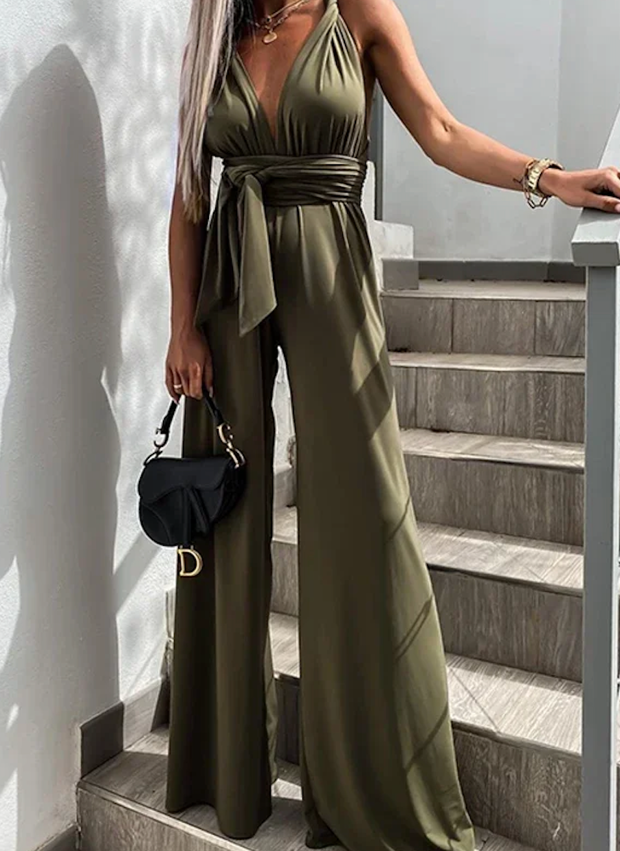 Sia's Army Green  Overall