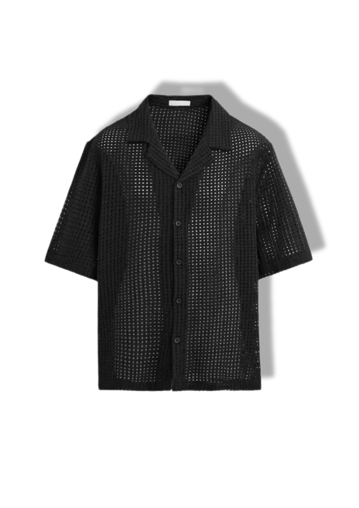 Hugo's Black Shirt