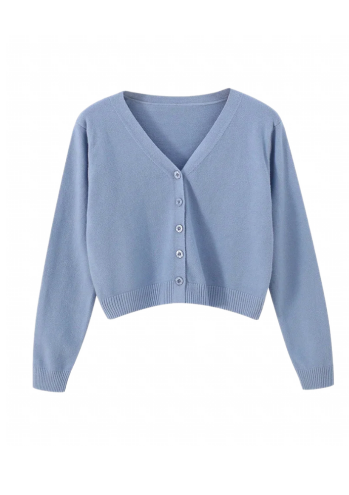 Mila's Light Blue Cardigan