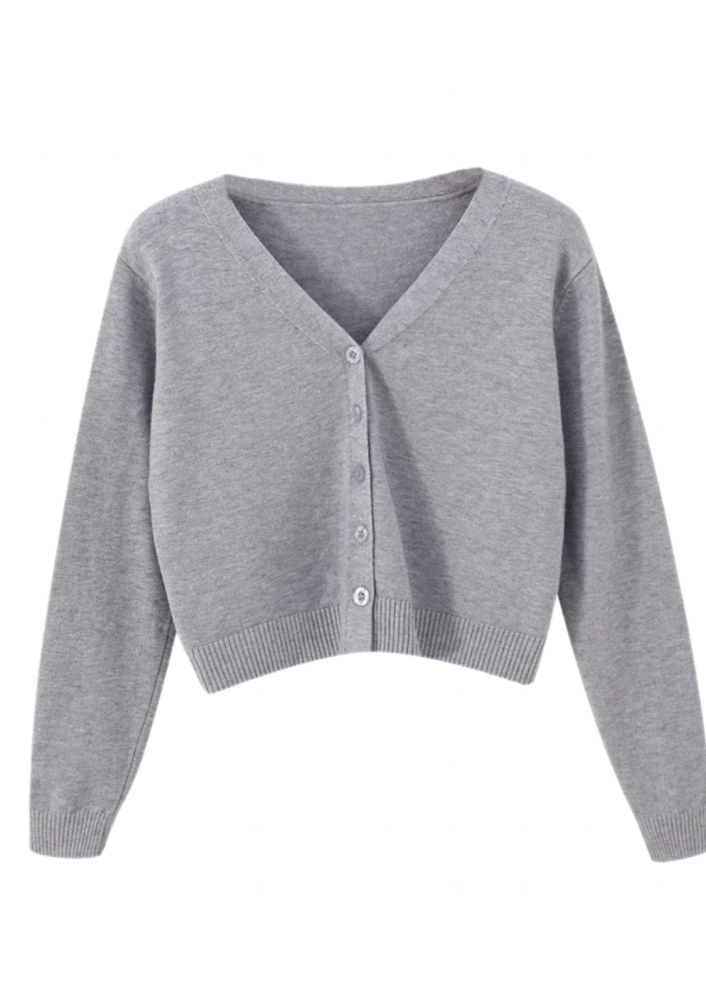Mila's Grey Cardigan